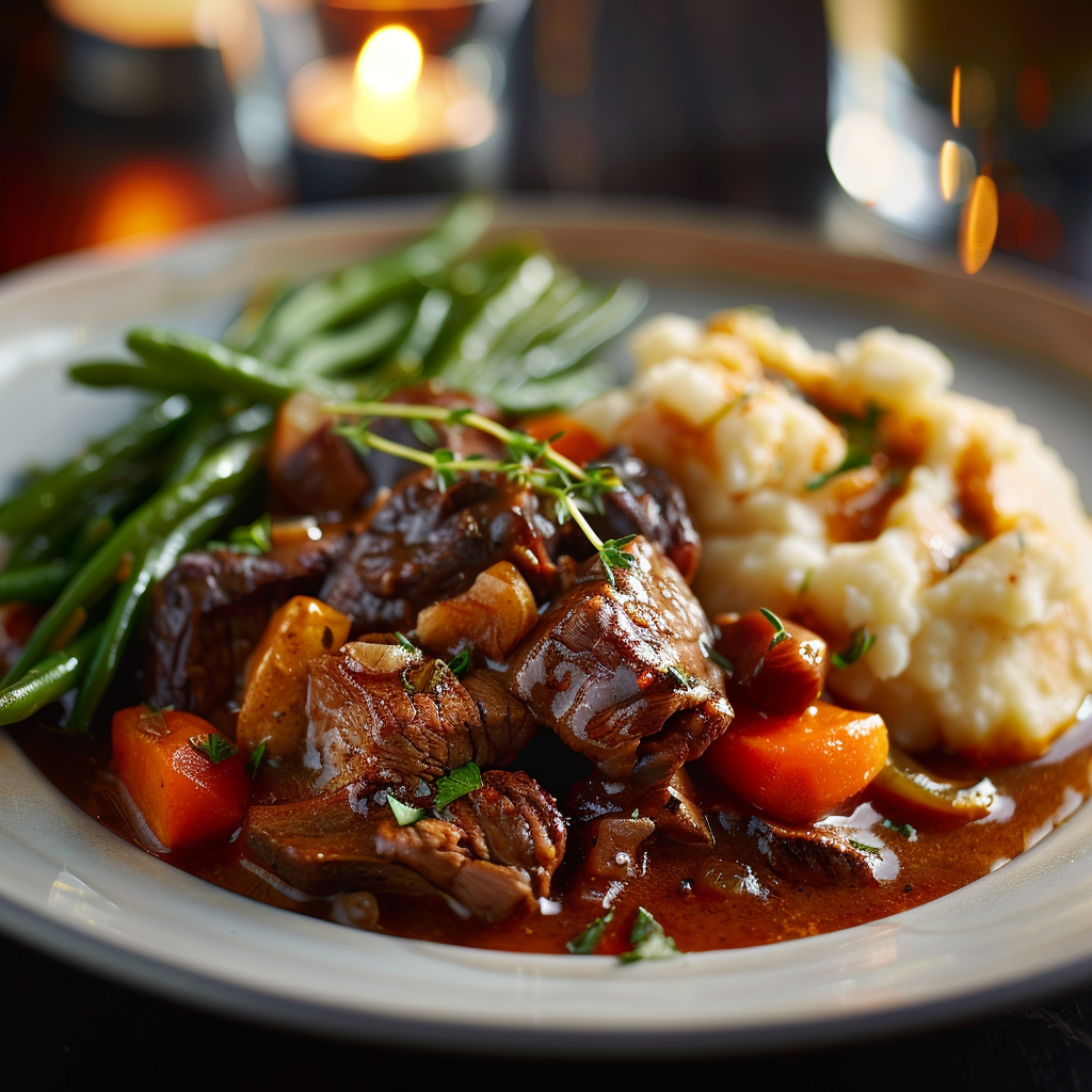 Bœuf bourguignon traditionnel
