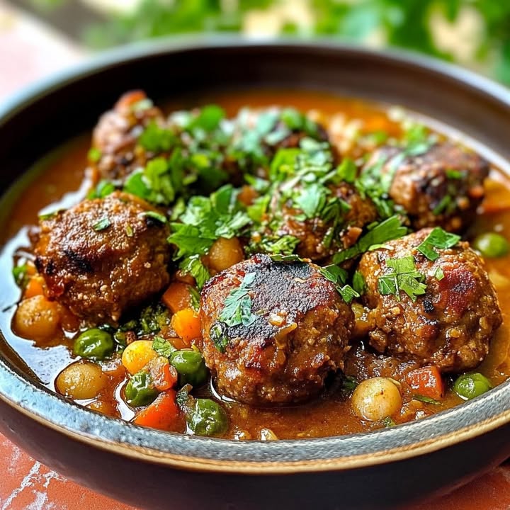 Boulettes pois chiches marocains