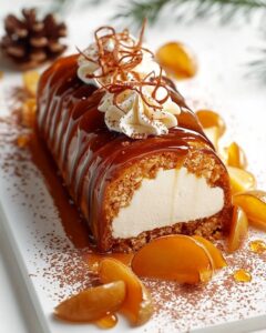 Bûche Caramel Spéculoos