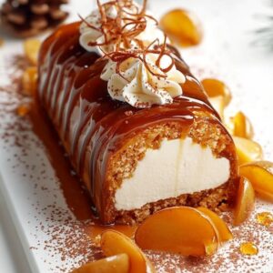 Bûche Caramel Spéculoos : Recette Facile et Savoureuse