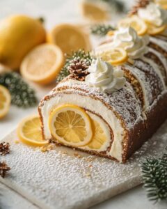 Bûche Citron Mascarpone