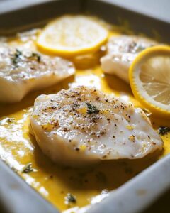 Cabillaud Moutarde Citronné
