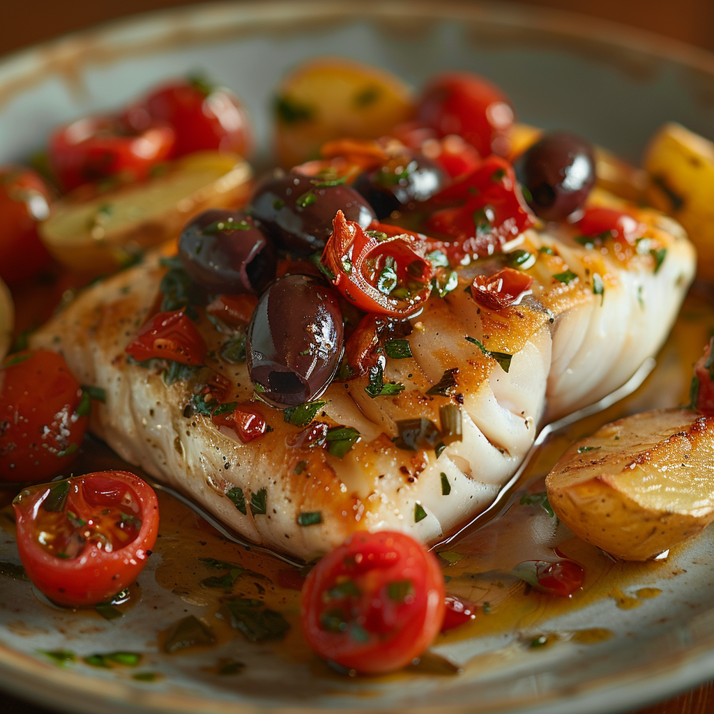 Cabillaud à la provençale