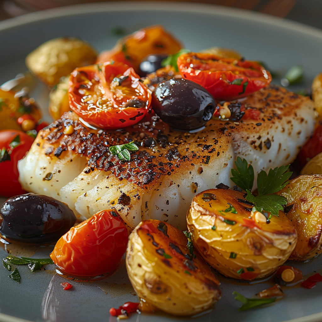 Cabillaud à la provençale