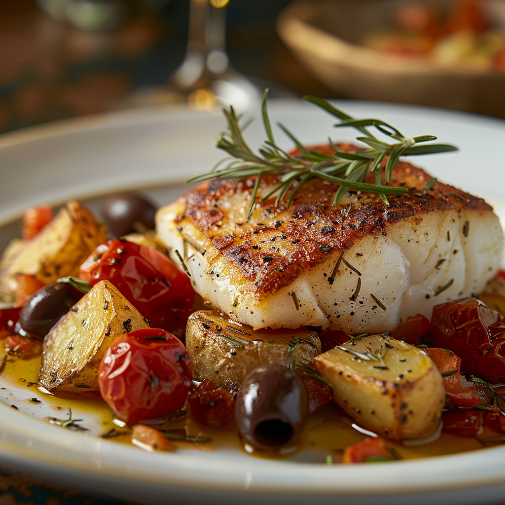 Cabillaud à la provençale