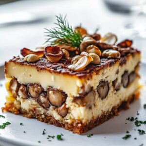 Cake Champignons Comté : Recette Facile et Savoureuse