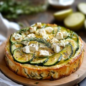 Cake Courgette Feta