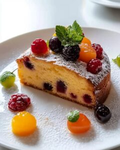 Cake Fruité Confits