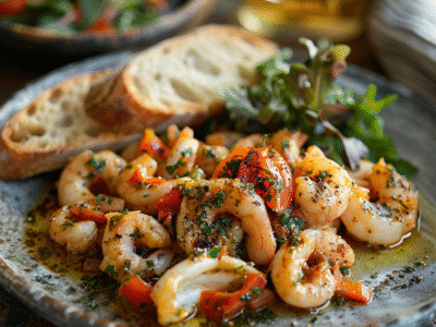 Calamars à la provençale : Recette facile et savoureuse