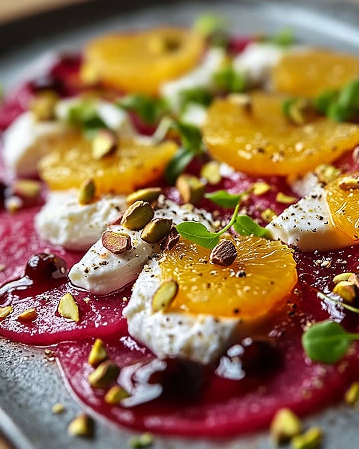 Carpaccio Betterave Chèvre