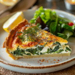 Clafoutis aux épinards et ricotta