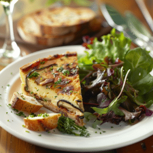 Clafoutis d’aubergines au fromage