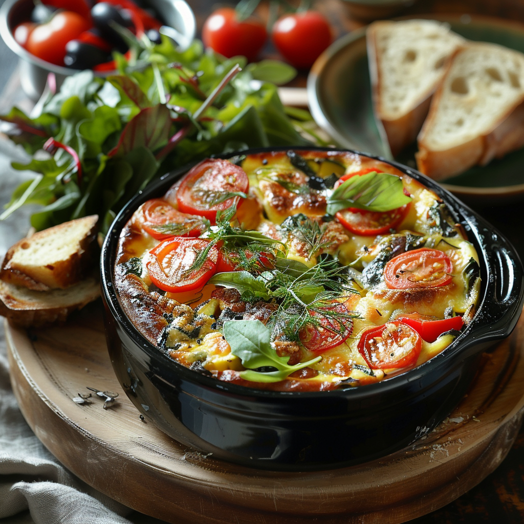 Clafoutis de légumes express