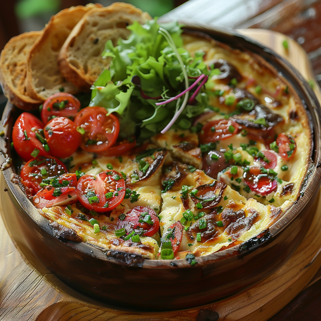 Clafoutis de légumes express