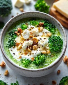 Crème Brocoli Chèvre