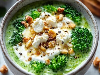Crème Brocoli Chèvre : Recette Facile et Savoureuse