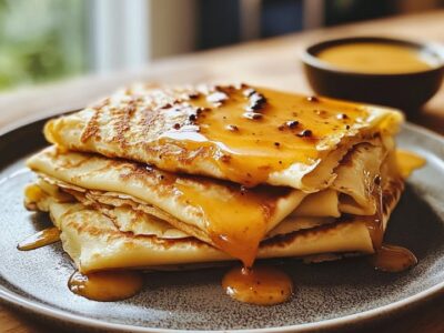 Crêpes Gourmandes Faciles : Recette Rapide et Savoureuse