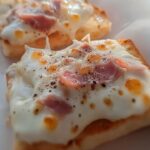 Croque-Monsieur Chèvre Lardons