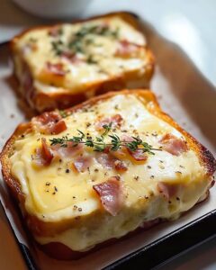 Croque-Monsieur Gourmand Gratiné