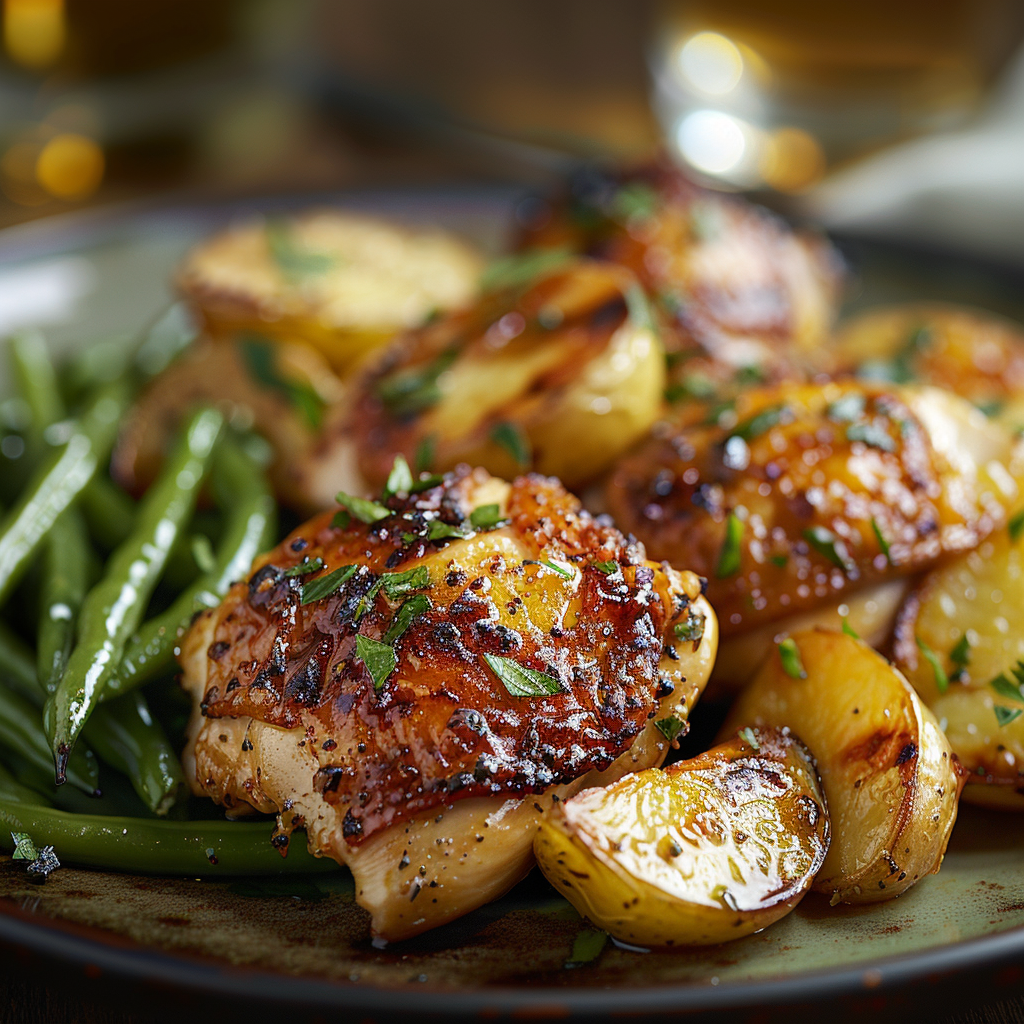 Cuisse de poulet au citron