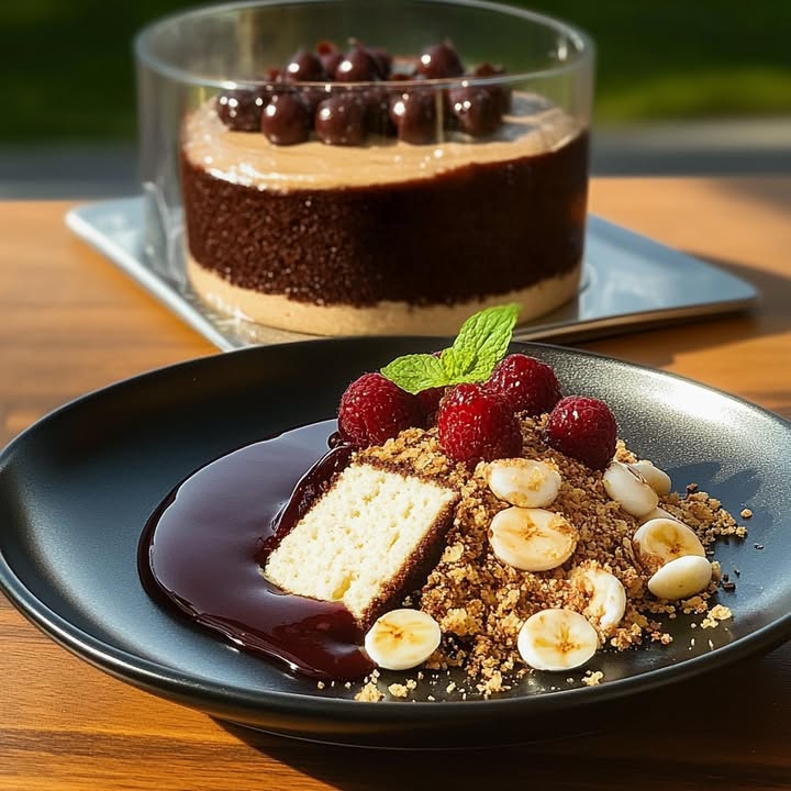 Dessert Banane Cacao