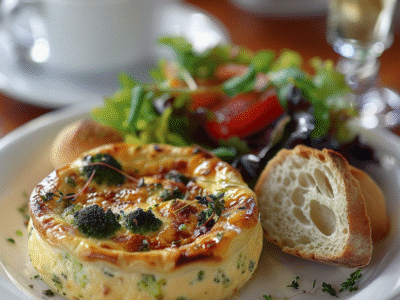 Flan de brocolis au fromage : Recette facile et savoureuse