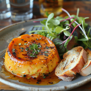 Flan de carottes au cumin