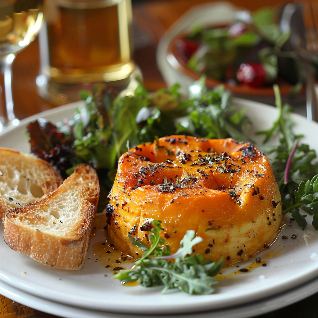 Flan de carottes au cumin