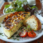 Flan de courgettes au parmesan