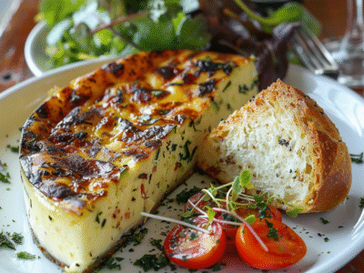 Flan de courgettes au parmesan : Recette facile et savoureuse