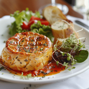 Flan de thon à la tomate