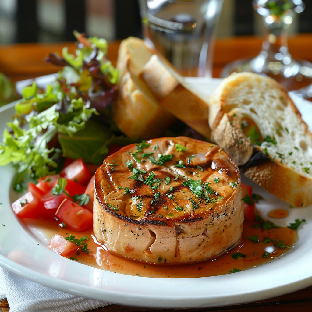 Flan de thon à la tomate