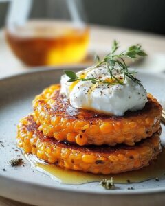 Galettes Chèvre Miel