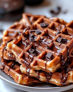 Gaufres Chocolat Fondantes