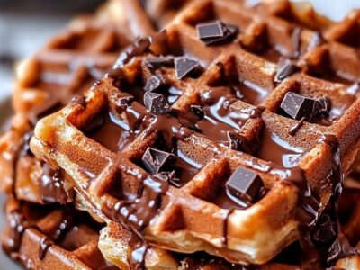 Gaufres Chocolat Fondantes : Recette Facile et Savoureuse