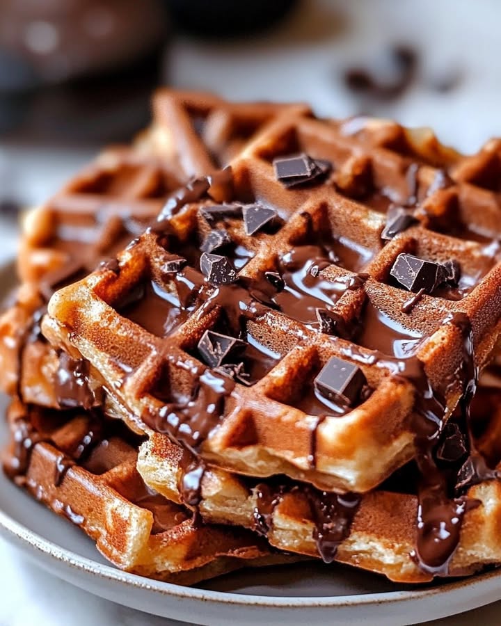 Gaufres Chocolat Fondantes