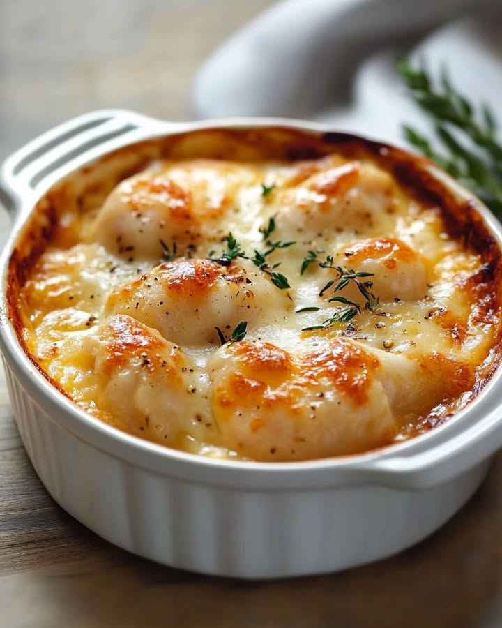 Gratin Saint-Jacques Crevettes