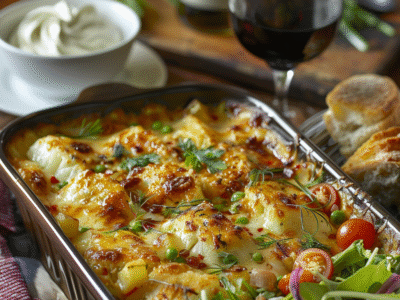 Gratin de poisson aux légumes : Recette facile et savoureuse