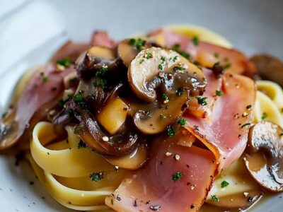 Jambon Madère Champignons : Recette Savoureuse et Facile
