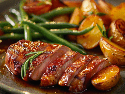 Magret de canard au miel : Recette savoureuse et facile à réaliser