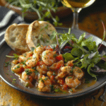 Poêlée de fruits de mer à l’ail