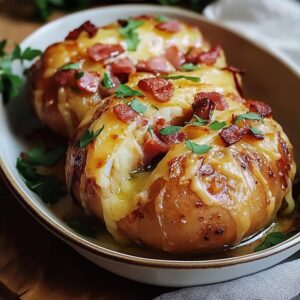 Pommes Farcies Gratinees