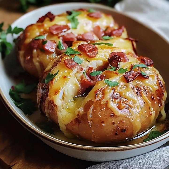 Pommes Farcies Gratinees