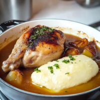 Poule Sauce Poulette : Recette Facile et Savoureuse