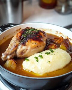 Poule Sauce Poulette