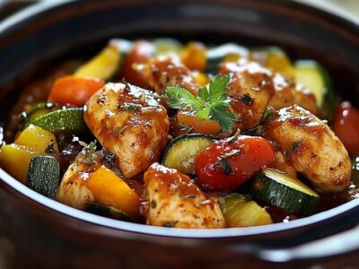Poulet Courgettes Tajine : Recette Facile et Savoureuse
