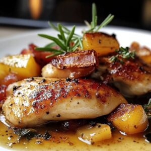 Poulet Crémeux Savoureux