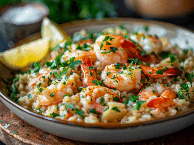 Risotto aux fruits de mer : Recette facile et savoureuse