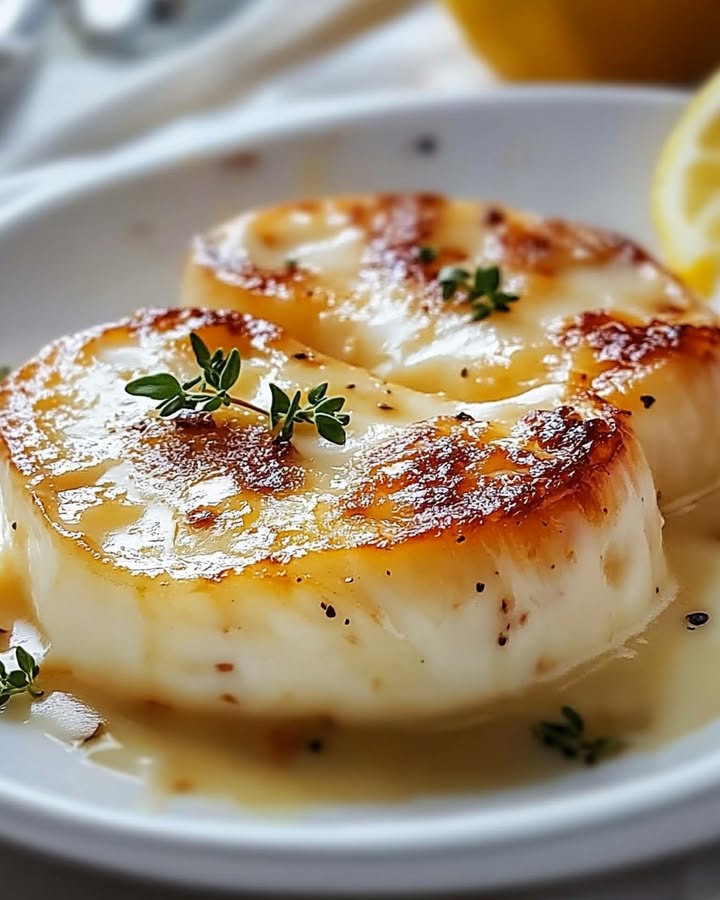 Saint-Jacques Crémeuses Délicieuses