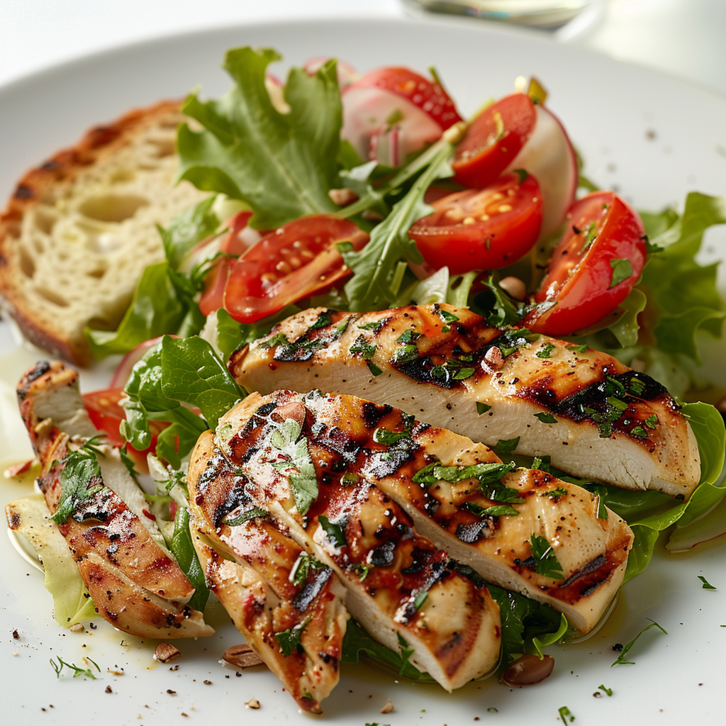 Salade César légère